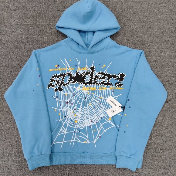 Blue Sp5der hoodie